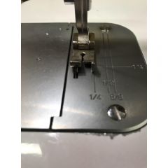 Commercial Sewing Machine Raising Foot with 3/16 Inch Guide