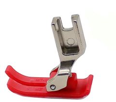 Commercial 1/4 Inch Foot with Rubber Sole in Red