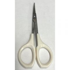 Janome Curved Tip Embroidery Scissors in White