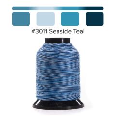 Grace Finesse Variegated Quilting Thread Seaside Teal #3011