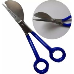 Ice 6 Inch Applique Scissors with Blue Coated Handle