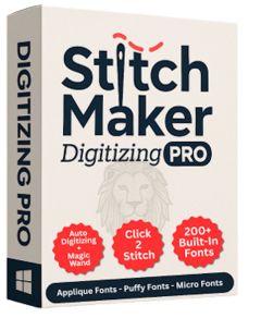 StitchMaker Digitizing Pro Software