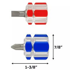 Stubby Screwdriver Set