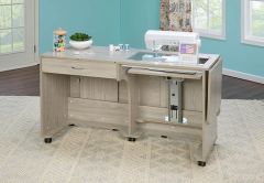 Koala Quilter's Vision Sewing Machine Cabinet In Grey Oak