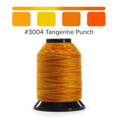 Grace Finesse Variegated Quilting Thread Tangerine Punch #3004