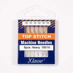 Klasse Topstitch 100/16 Machine Needle 6 Per Pack