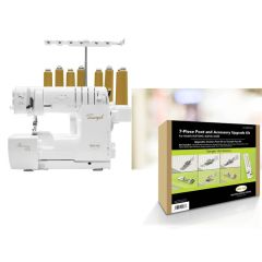 Baby Lock Triumph 8 Thread Serger with Jet Air Threading With Super Bonus Kit