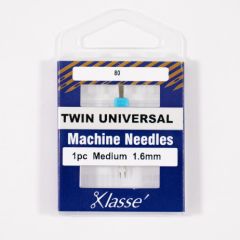 Klasse Twin Universal Machine Needle 1.6mm/80