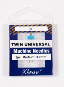 Klasse Twin Universal Machine Needle 2.0mm/80