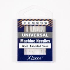 Klasse Universal Sewing Machine Needles in Assorted Size Pack
