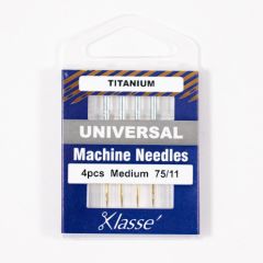 Klasse Universal Titanium Sewing Machine Needles 75/11