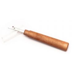 5.5 Inch Wooden Seam Ripper with Cover