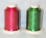 Exquisite Holiday Embroidery Thread Duo