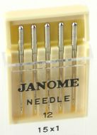 Janome Universal Sewing Machine Needles Size 12