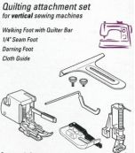 Quilting Attachment Set for Low Shank Machines