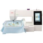 Janome Memory Craft 500E Embroidery Only Machine with Exclusive Bonus Package
