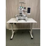 Classi Creations Single Tier Adjustable Table for Commercial Embroidery Machines