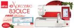 Elna 830L Embroidery Only Machine with $524 Bonus Kit (Same As Janome 550e)