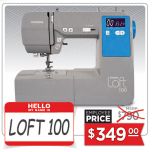 Janome Loft 100 Computerized Sewing Machine