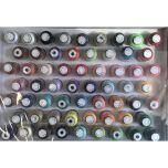 Exquisite Most Popular Colors 60 Spool Embroidery Thread Set