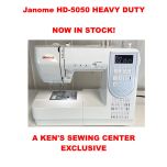Janome Heavy Duty HD-5050 Computerized Sewing Machine with Bonus